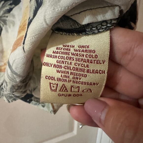 Jamaica Jaxx 100% washable silk Hawaiian shirt size large - Picture 5 of 9